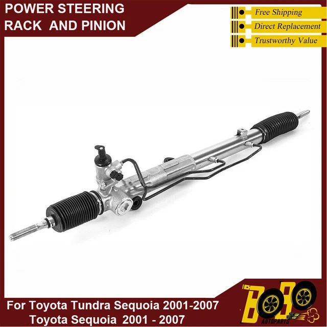 COMPLETE POWER STEERING Rack And Pinion For 20012007 Toyota Tundra