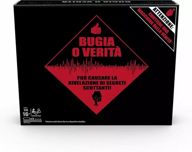 HASBRO GAMING BUGIA O Verita' - Macchina Della Verita' EUR 41,90