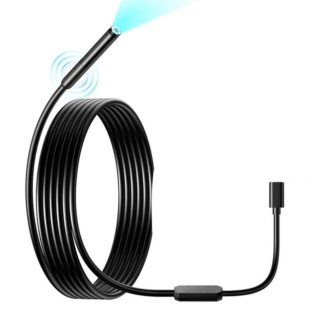 Drahtloses Endoskop WiFi-Industrie-Endoskop mit 6 LED-Leuchten Typ-C-USB-Sc A2S2