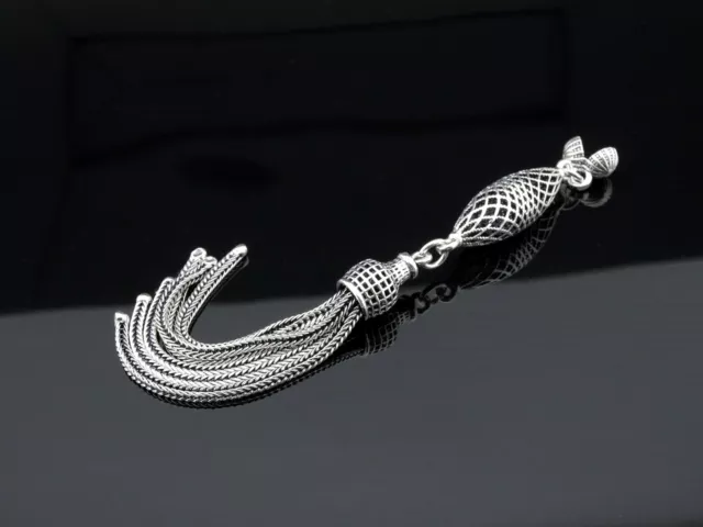 Metal tassel 925 silver for make Tasbih Islamic Prayer Beads Misbaha 710429 2