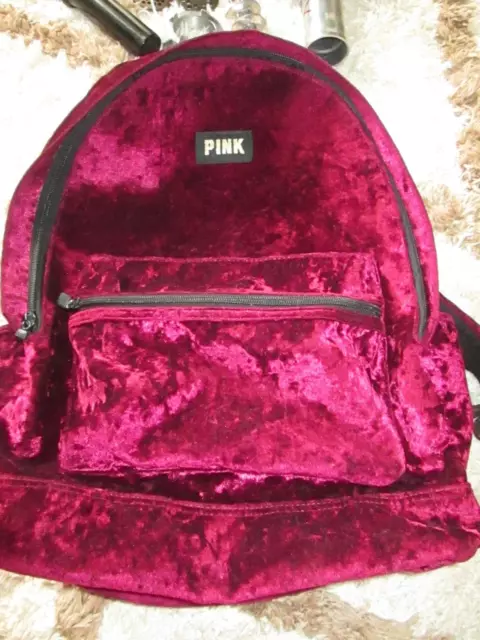 Victorias Secret Pink Logo Marled Large Campus Backpack Bookbag