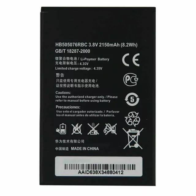 Batterie für Huawei Ascend G610 G700 G710 Batterie Ersatzteile Wie HB505076RBC