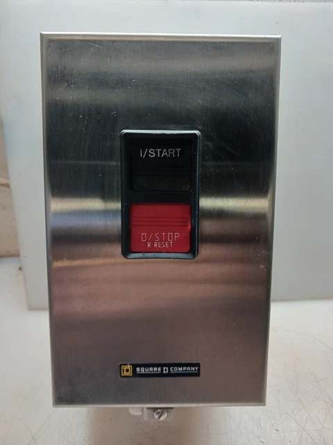 Square D 2510 MC03 Size M-1 Manual Motor Starter