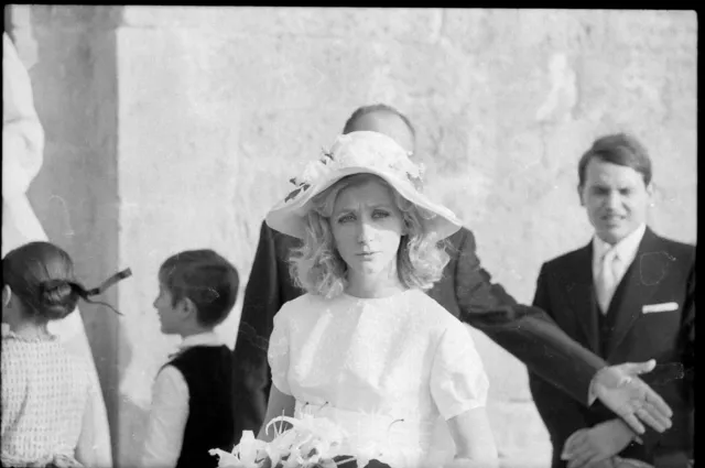 Lot 22 anciens négatif photo 35mm bobine Famille mariage an. 1960 70
