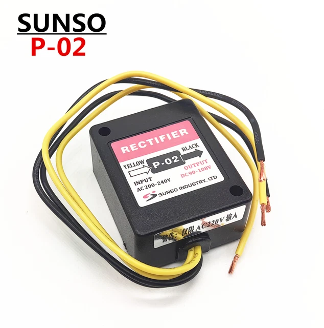 直出し ビアサイフォン　PDR-2 SUNSO P-02 RECTIFIER Motor Brake Rectifier AC220-240V DC90