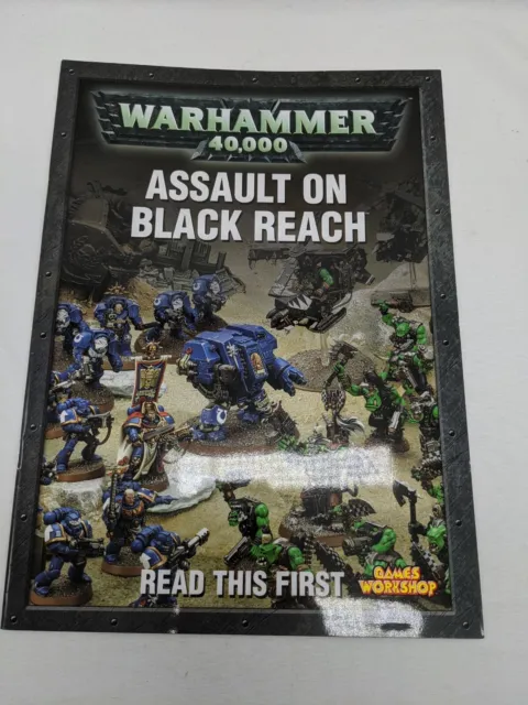 Games Workshop Warhammer 40K Assault On Black Reach Read This First Book