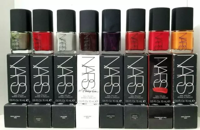 2 pk NARS Nail Polish 0.5 oz ea New in BOX PICK YOUR SHADE 2