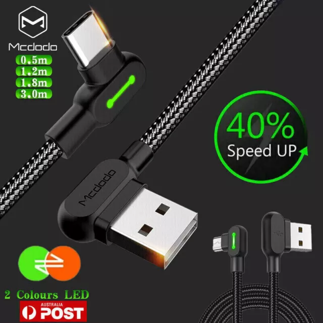 90 Degree Right Angle USB To iPhone Braided Charging Data Cable for iPhone/iPad