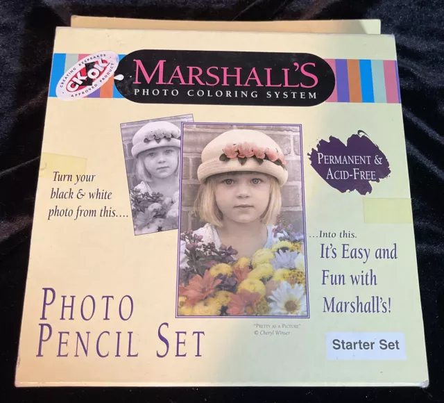 Marshall's Photo Coloring System starter pencil set