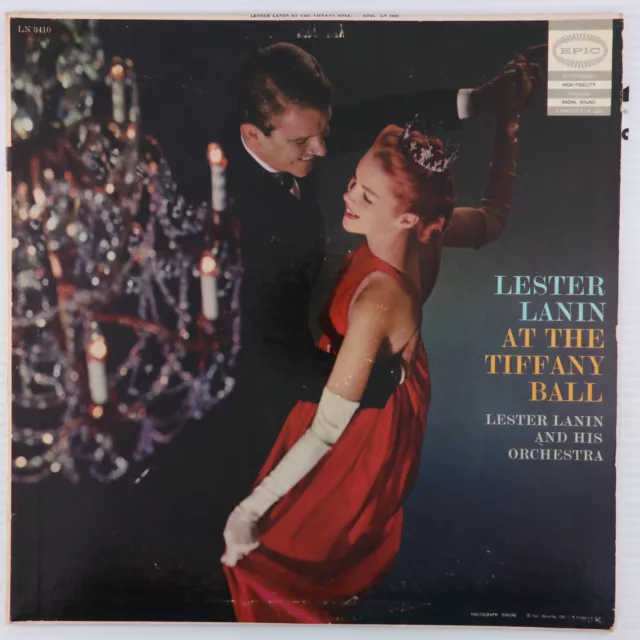 Lester Lanin & His Orchestra – At The Tiffany Ball - 1957 Mono LP Record LN 3410