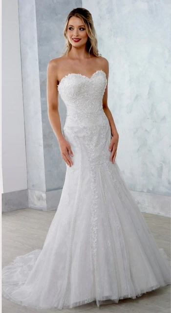Designer wedding on sale dresses size 14