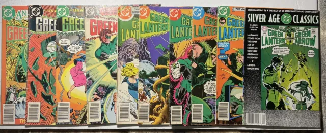 Green Lantern/Green Arrow Mixed Lot X11 Comics DC