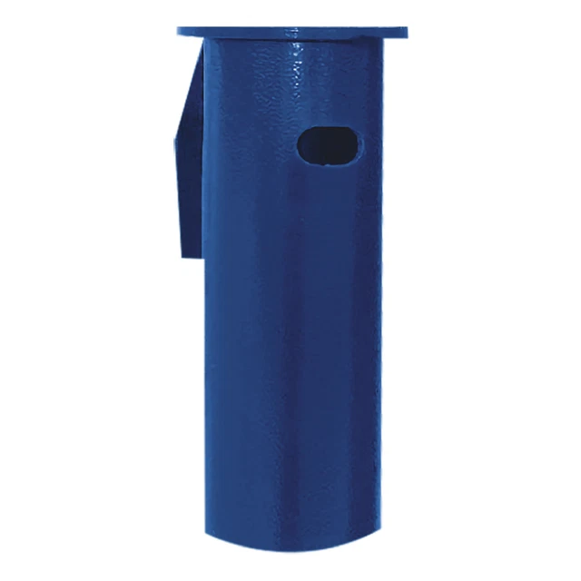 Paris Sight Furnishings 96 Cubic In Side Mounted Ash Receptacle Blue