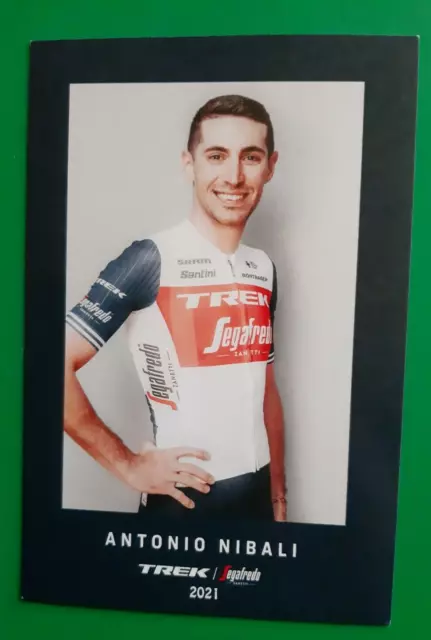 CYCLISME carte cycliste ANTONIO NIBALI équipe TREK SEGAFREDO 2021