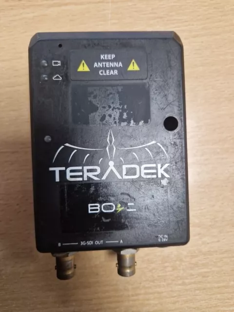 Teradek HD-SDI Reciever For Bolt Wireless Transmission System = UNTESTED