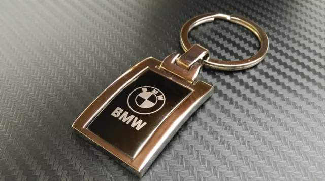 Pour porte-clés BMW avec porte-clés en cuir, porte-clés avancé en