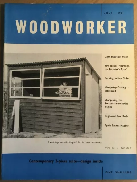 Woodworker Magazine - July 1961 -Vol 65 : No 812