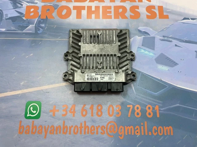8M5112A650AMC 5WS40735CT KYMC FORD FOCUS Engine Control Unit