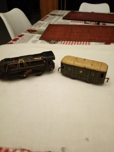 JEP Train Naif mecanique de plancher 1950 Ref:1414-4