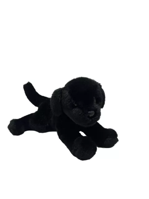 DOUGLAS CUDDLE Toys BLACK LAB DOG Labrador Puppy Plush Stuffed Animal 11"