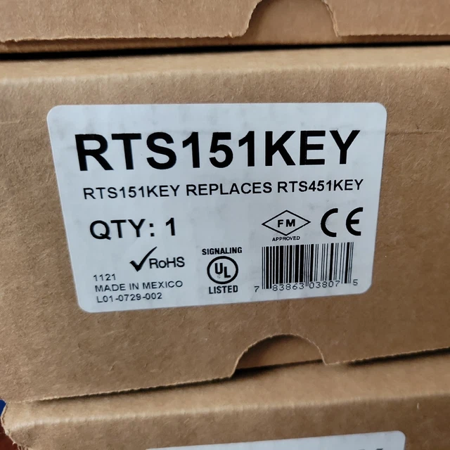 System Sensor Rts151Key Remote Test Station Manual FOR SALE! PicClick