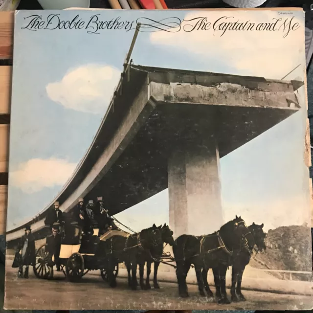 The Doobie Brothers ‎– The Captain And Me LP 1973 Warner Bros ‎– WB EX VINYL