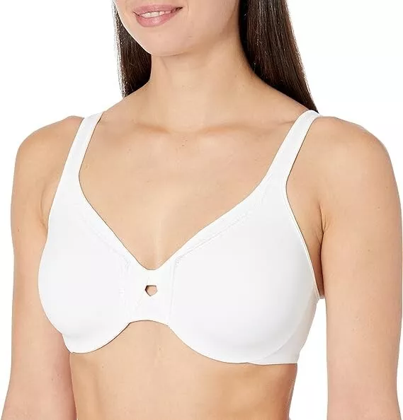 Olga  Butterfly Effect Minimizer Bra 35912 White 36DD