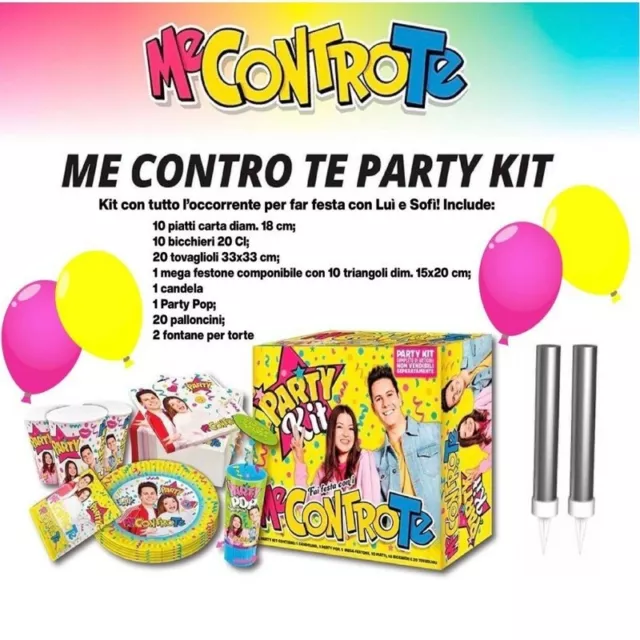 ME CONTRO TE Party Kit EUR 24,99 - PicClick IT