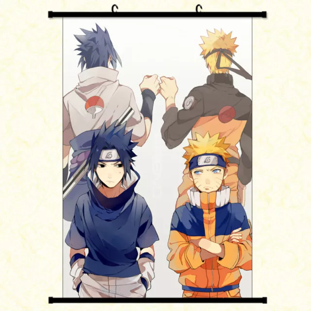 BORUTO/SARADA/NARUTO/SASUKE- Wall Scroll Banner 30 x 40 Anime