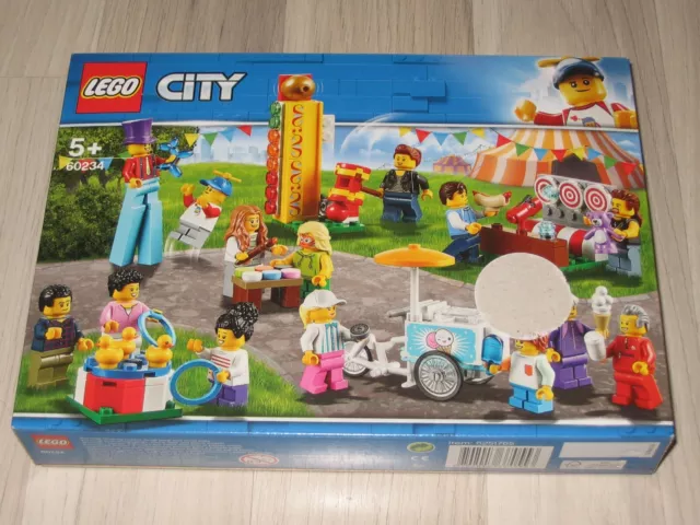 LEGO City 60234 : ENSEMBLE DE FIGURINES - LA FÊTE FORAINE - NEUF / NEW