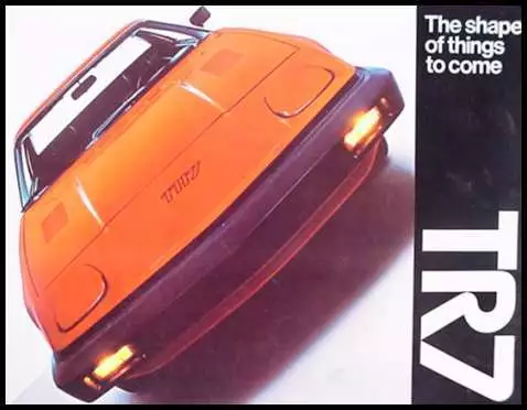 1975 Triumph TR7 Dlx. Sports Car Brochure