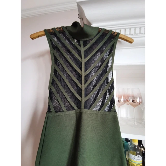 house of cb green lace dress and Dimitria bodycon £42.30 Collection: FORMA