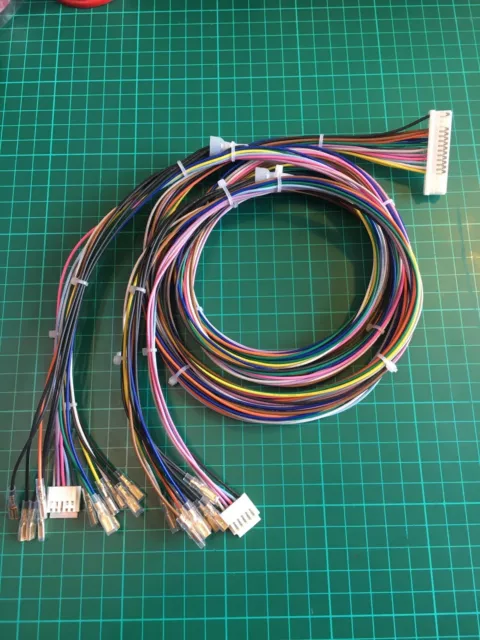 Cable Joueur 3 et 4 Capcom CPS2 Harness DAD-001A Cosses 2,8 + HSP multi player