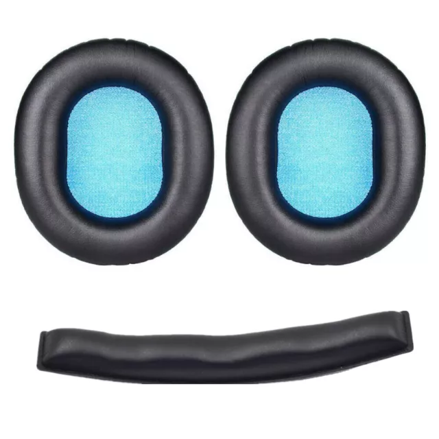 Matte Earpads Cushion Cover Top Headband For Sennheiser HD8 DJ HD6 MIX Headset