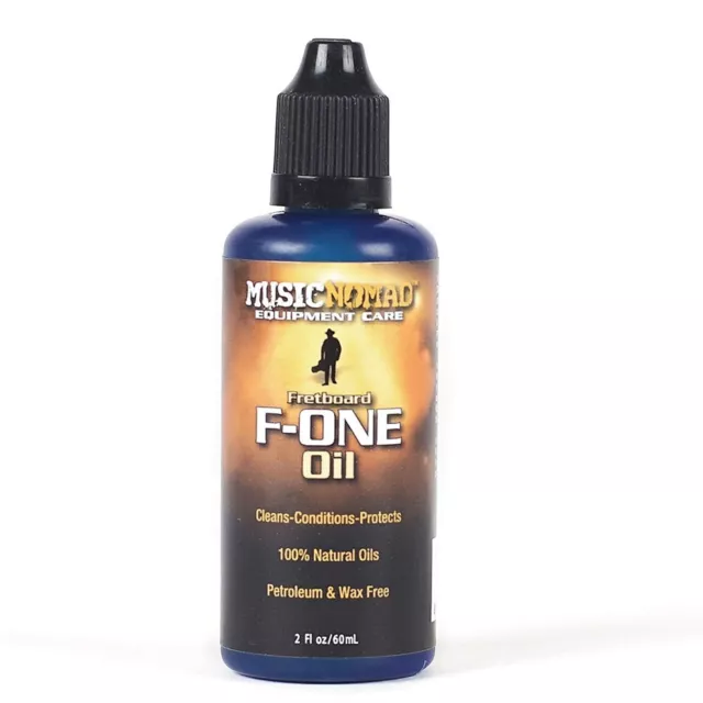 Music Nomad F-One Fretboard Oil Cleaner & Conditioner 2 oz (MN105) 1 Bottle