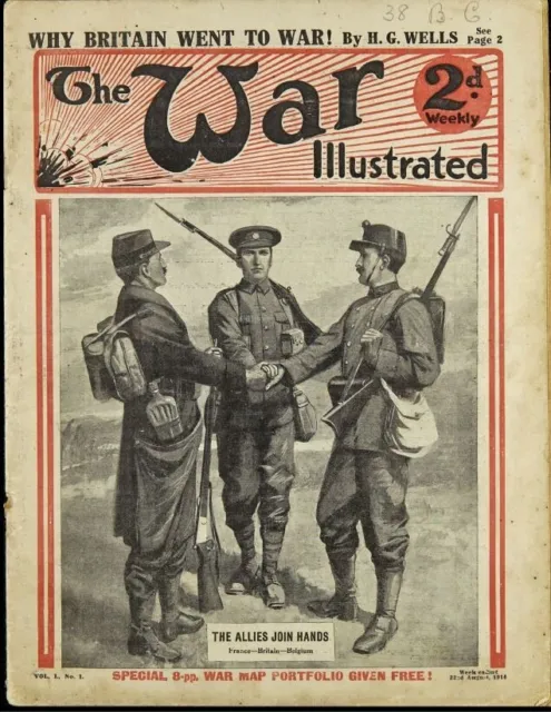 WAR ILLUSTRATED MAGAZINE WWI 227 Unique Issue Collection On USB Flash Drive