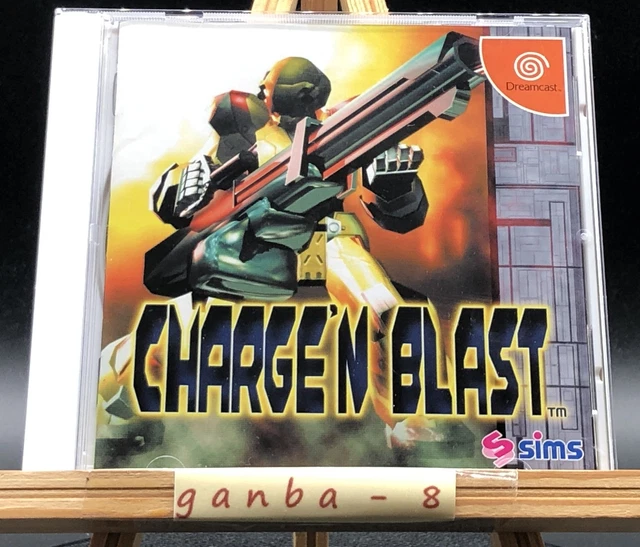 Charge 'N Blast - SEGA Dreamcast - Complet In Box, Version Japonaise (NEUF)