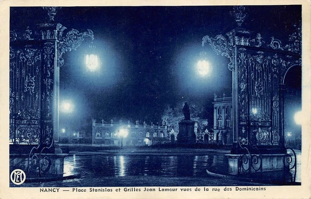 Nancy Place Stanislas vue de nuit