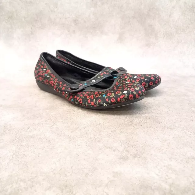 NO BOUNDARIES Black Round Toe Ballet Flats Slip On Comfort Casual Shoes  Size 7 $8.99 - PicClick