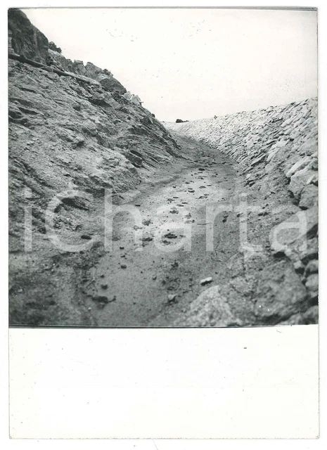 1965 ca SARDEGNA GALLURA Canale PADULE Valle - Rilasci *Foto 10x15 cm
