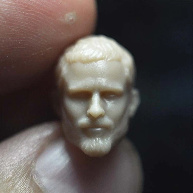 1 18 SCALE SEALS Special Forces Unpainted Head Sculpt Fit 4 Male