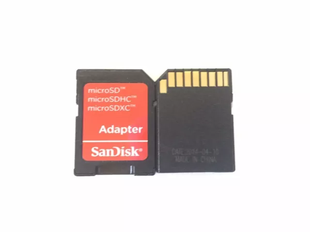 NEW (x5) SanDisk MicroSD MicroSDHC TF Card To SD Card Adapter