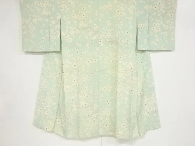 81422# Japanese Kimono / Antique Juban / Branch Flower