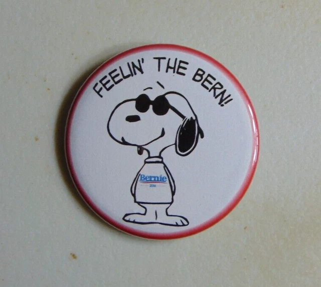 Bernie Sanders 2016 campaign pin button political