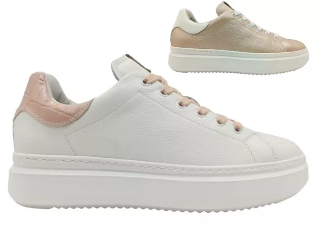 Scarpe per donna Nero Giardini E306550D sneakers comode casual basse alla moda
