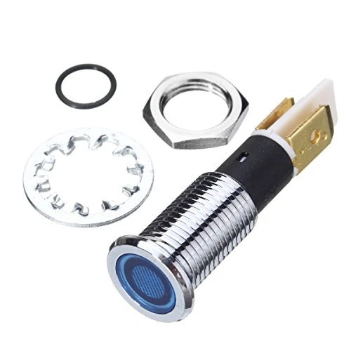 Témoin Lumineux LED Pour Tableau De Bord 8-16mm - 12-36V, Plusieurs Couleurs