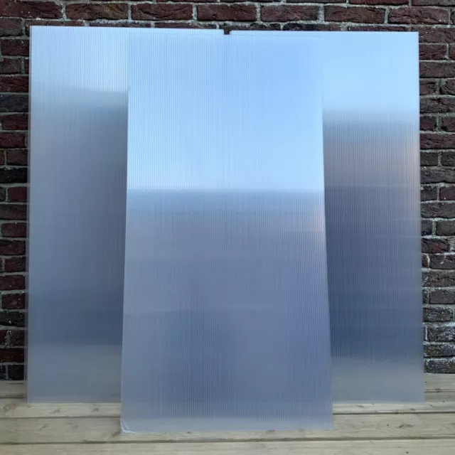 Polycarbonate Sheets for Greenhouses (Pack of 20) Replacement Panels 122 x 62cm