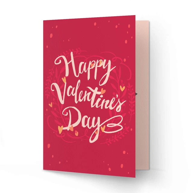 Happy Valentin Tag Grußkarten Multicolor für Couples