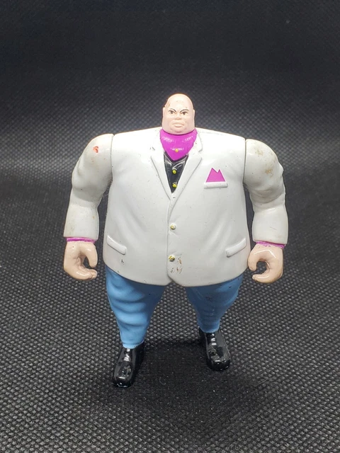 Kingpin Figure Toy Biz 1997 Heavy Metal Heroes Figure Die Cast Marvel Comics