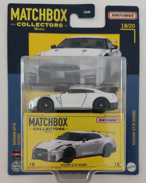 MATCHBOX COLLECTORS MATTEL Nissan GT R Nismo 18 20 neuve scell e